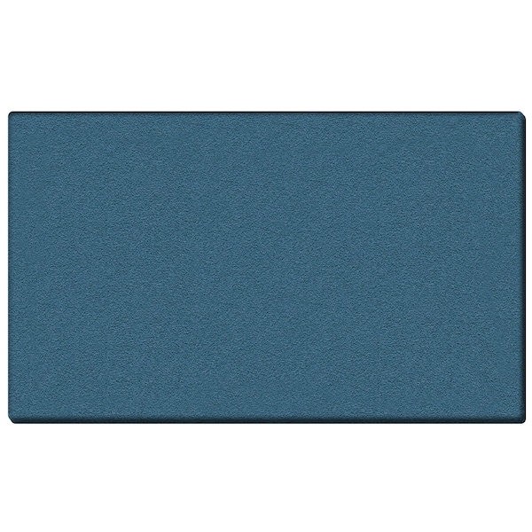 Bulletin Board, Vinyl, 4 ft H x 8 ft W, Ocean